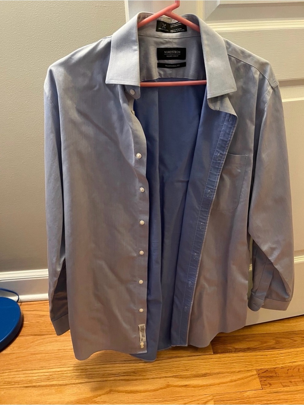 Nordstrom Light Blue Men's Dress Shirt